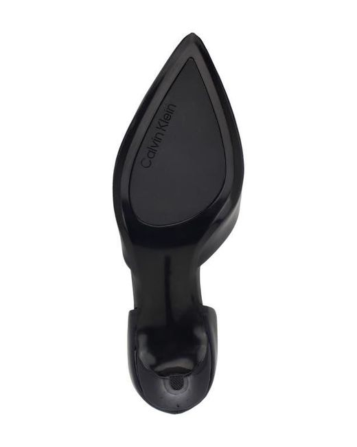 Calvin Klein Black Gloria D'Orsay Pump