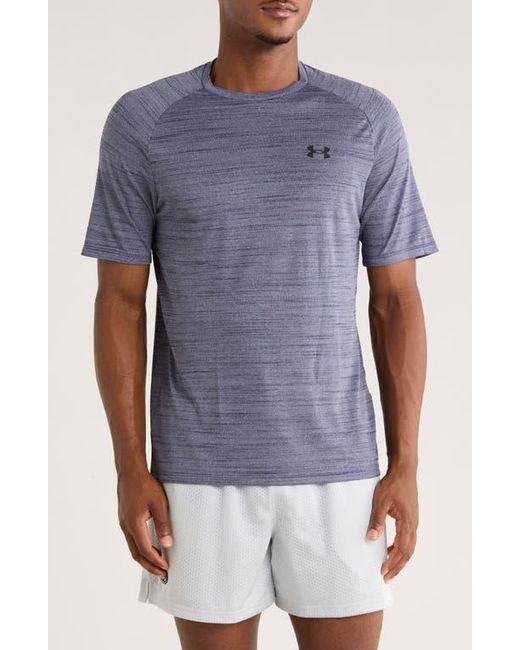 Under Armour Blue Tiger Tech Activewear T-Shirt for men