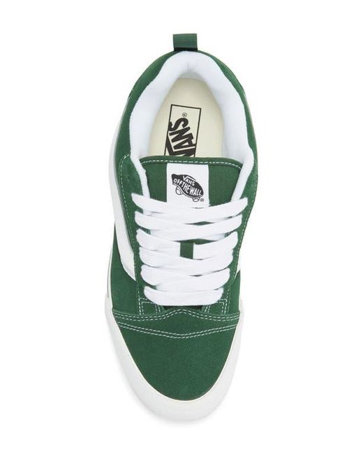 Vans Green Knu Skool Sneaker for men