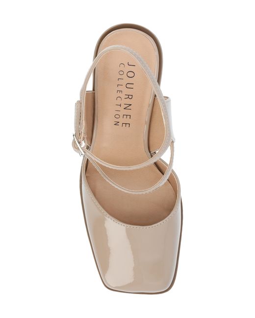 Journee Collection Pink Caisey Double Strap Mary Jane Pump
