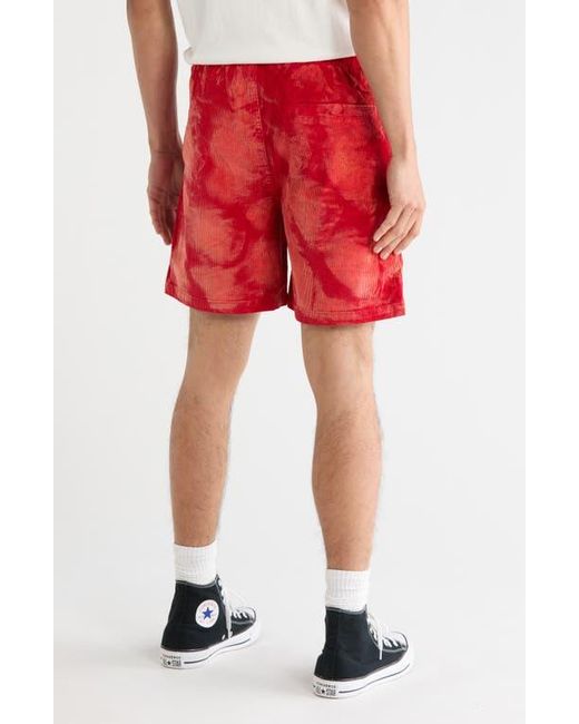 Gotcha Red Samara Walking Shorts for men
