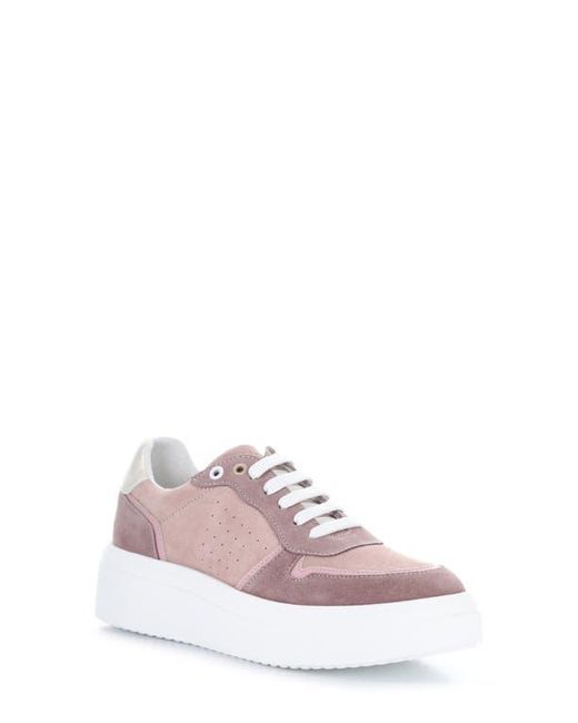 Bos. & Co. Pink Fulton Colorblock Platform Sneaker