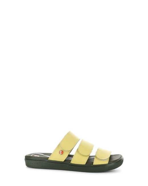 Softinos Yellow Slide Sandal