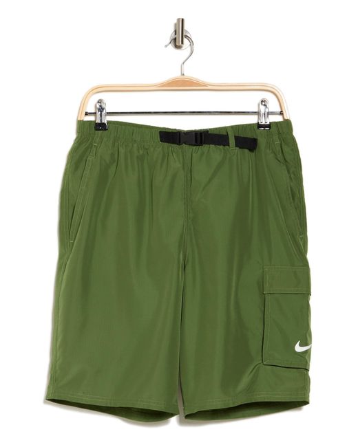 Nike Green Volley Swim Shorts for men