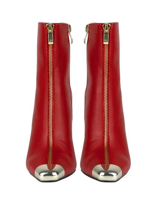 Ninety Union Red Lovely Zipper Boot