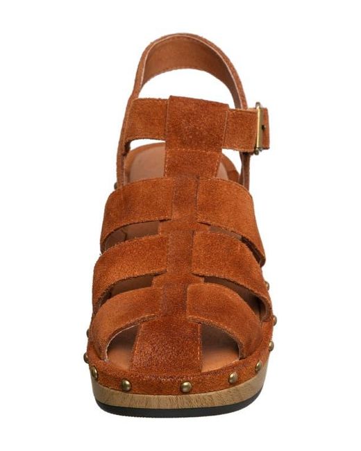 Antelope Brown Macon Stud Sandal