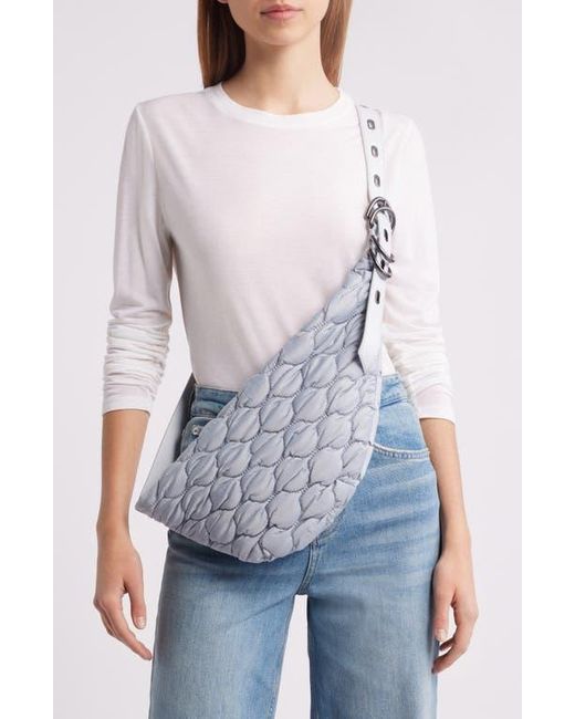 Rag & Bone White Petra Quilted Sling Bag