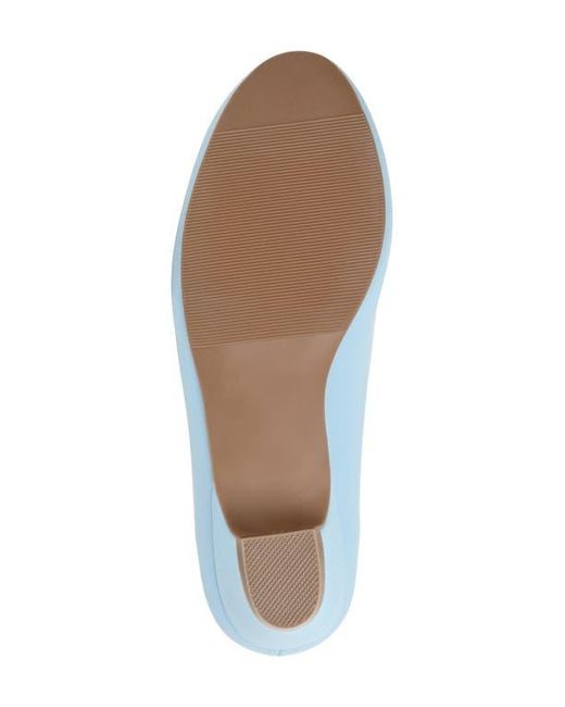 Journee Collection Blue Saar Wide-Width Pump
