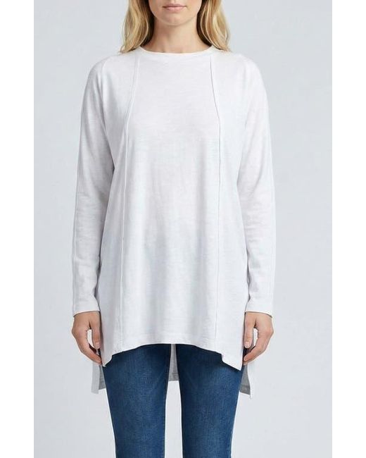 Apny White Long Beach Tunic