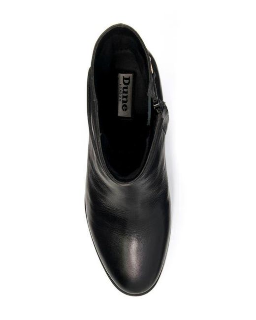 Dune Black Patos Bootie