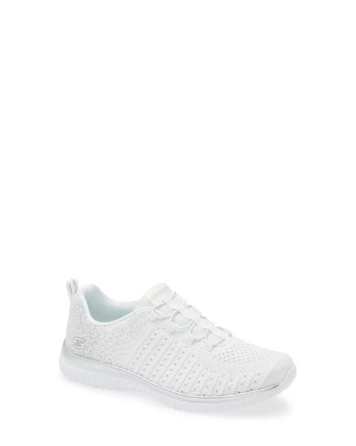 Skechers White Virtue Lucent Sneaker