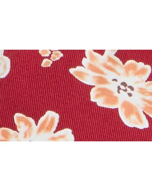 AllSaints Floral Baseball Cap in Red | Lyst display picture 1