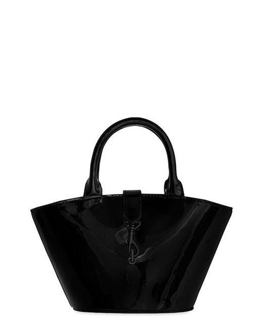 Rebecca Minkoff Black Megan Micro Fan Tote Bag