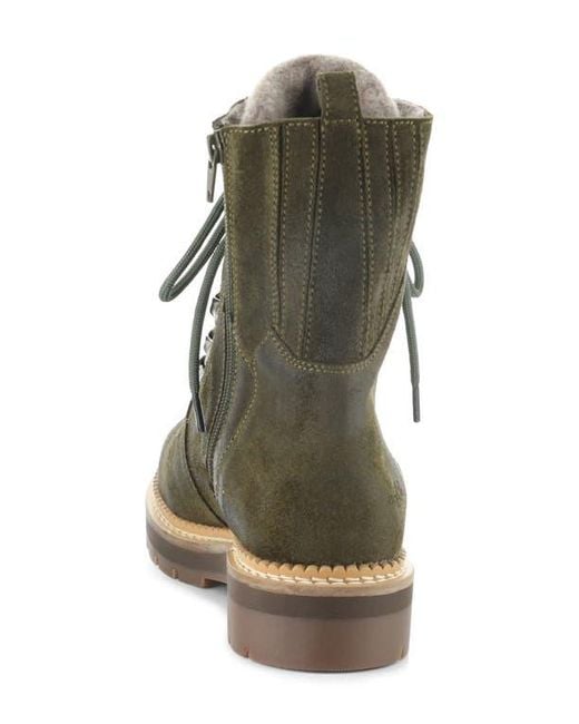 Bos. & Co. Green Adley Waterproof Wool Boot