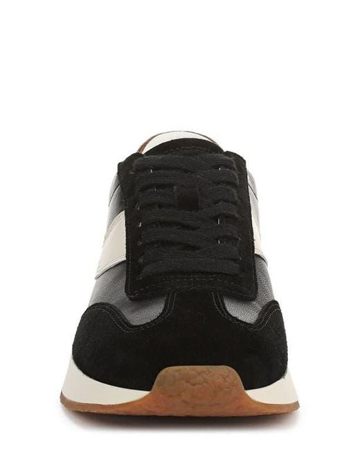 Vince Black Olla Runner Sneaker
