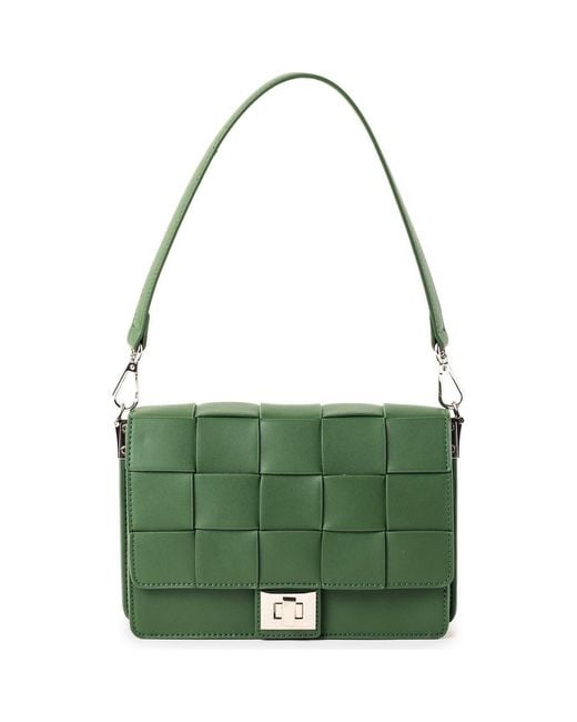 Urban Originals Green Loved Woven Crossbody Bag