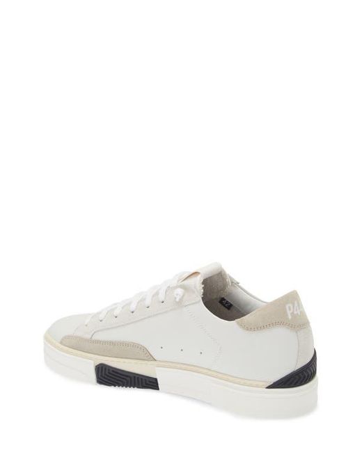 P448 White Half Piper Low Top Sneaker for men