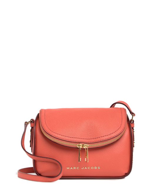 Marc Jacobs The Groove Leather Mini Messenger Bag in Red Lyst