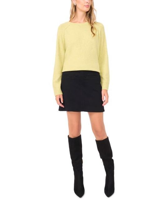 Vince Camuto Yellow Raglan Sleeve Sweater