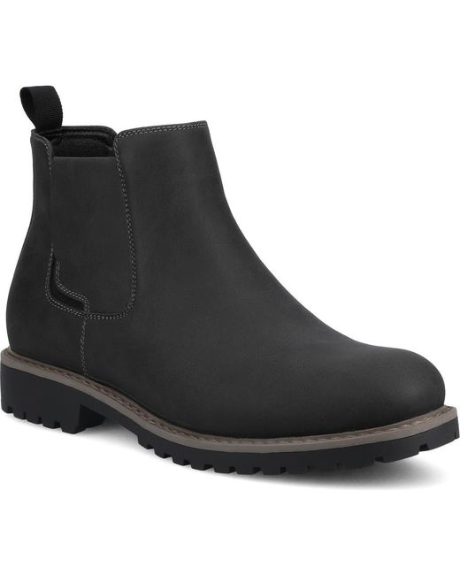 Vance Co. Black Osmond Chelsea Boot for men