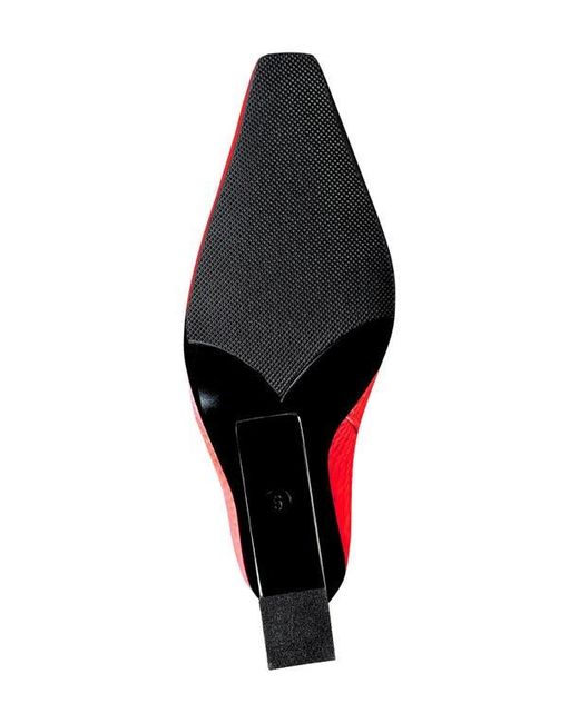Ninety Union Red Fire Snip Toe Bootie