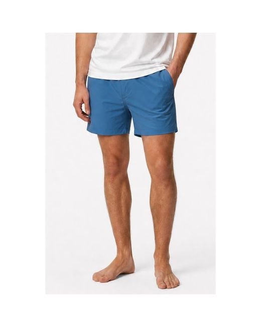 Onia Blue Swim Trunks for men