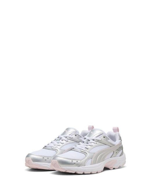 PUMA White Milenio Tech Lt Sneaker