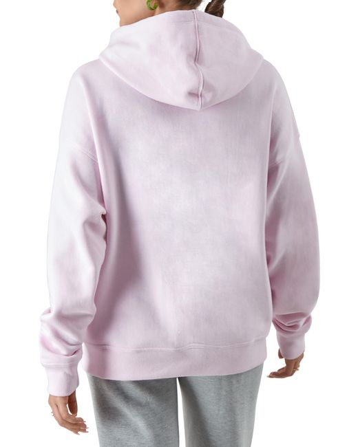 Champion Powerblend Hoodie in Purple Lyst