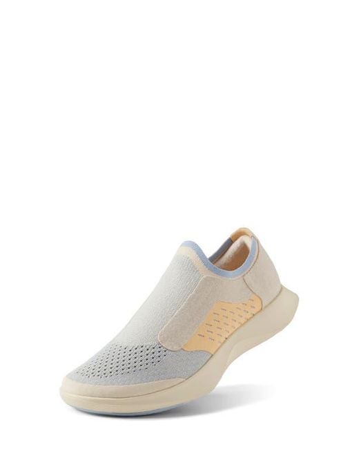 ALLBIRDS Women's White Tree Dasher Reverse Relay Slip-On Sneaker