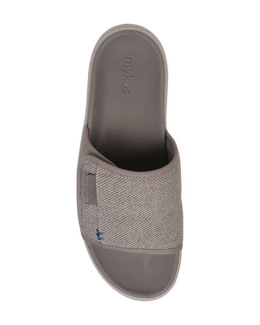 Mykos Gray Gill Sandal for men