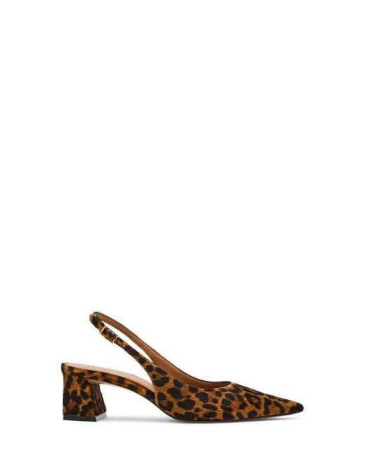 Steve Madden Brown Robyn Pointed Toe Slingback Pump