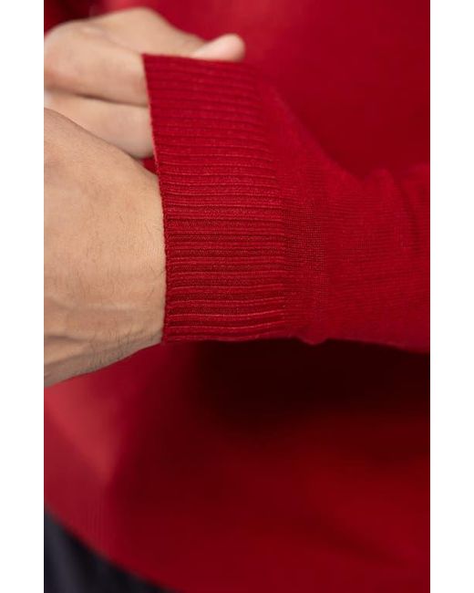 Xray Jeans Red Turtleneck Pullover Sweater for men