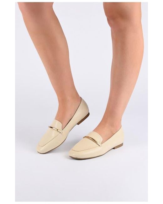 Journee Collection Natural Tru Comfort Foam Wrenn Flat
