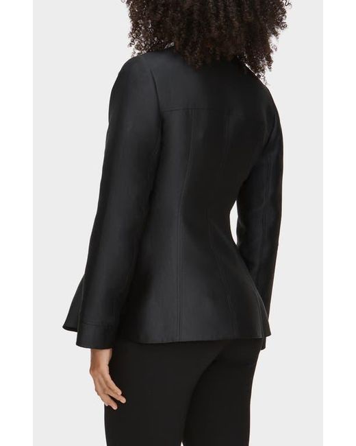 ALIGNE Black Dara Collarless Jacket