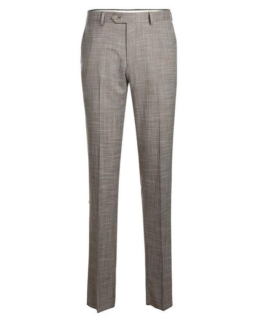 English Laundry Gray Two-Button Flat Front Suit for men
