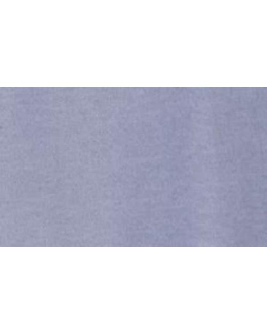 Travis Mathew Blue Heathered Knit Polo Shirt for men
