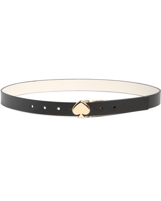 Kate Spade 25Mm Reversible Spade Leather Belt in Brown | Lyst display picture 2