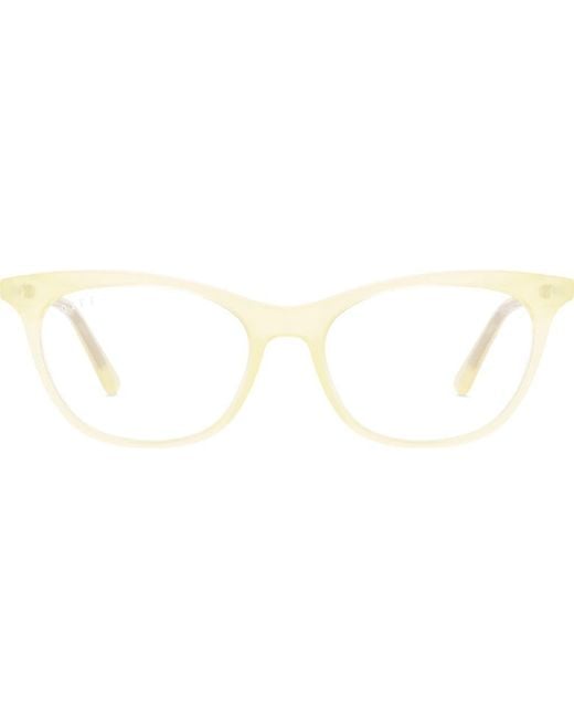 DIFF Multicolor Jade 51Mm Cat Eye Optical Glasses