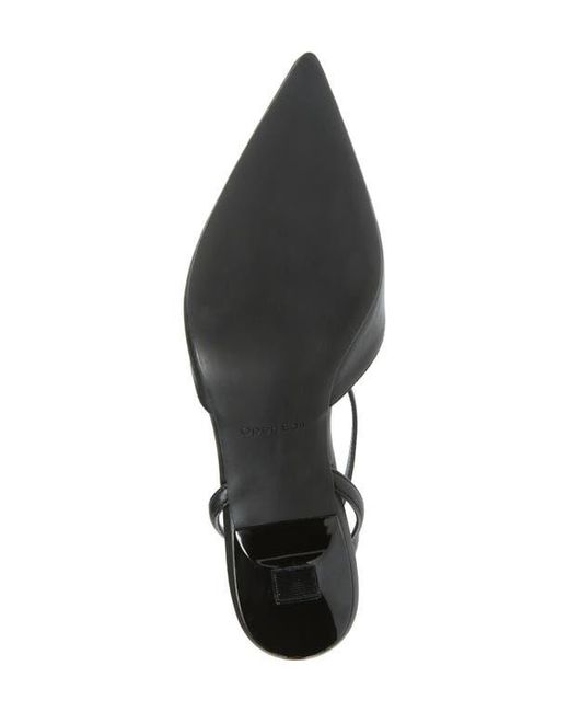 Open Edit Black Neesha Ankle Strap Pump