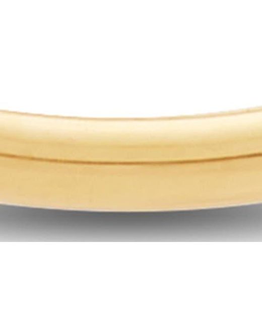 Frankie & Zoe White Endless Hoop Earrings