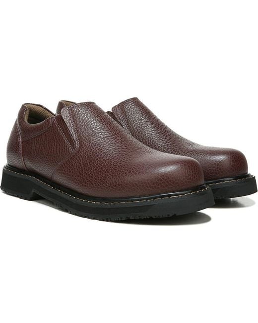 Dr. Scholls Brown Winder Ii Slip Resistant Loafer for men