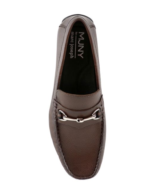 Marc Joseph New York Brown Liberty Ave Loafer Driving Shoe for men