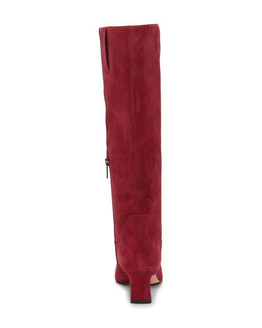 Vince Camuto Red Avriah Knee High Boot