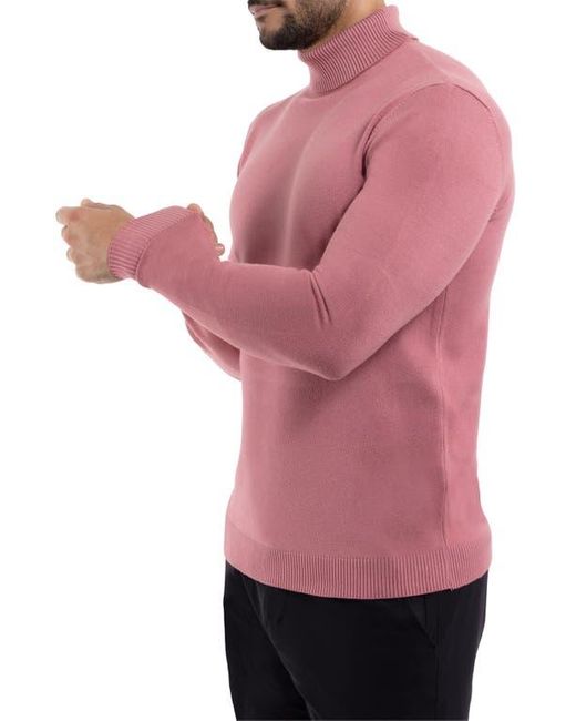 Xray Jeans Pink Turtleneck Pullover Sweater for men