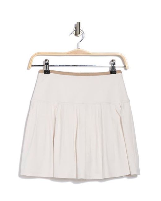 X By Gottex White Colorblock Skort