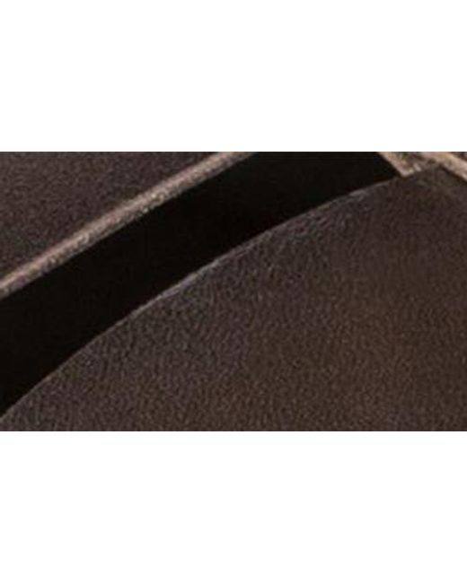 Allen Edmonds Brown Davis Slide Sandal for men