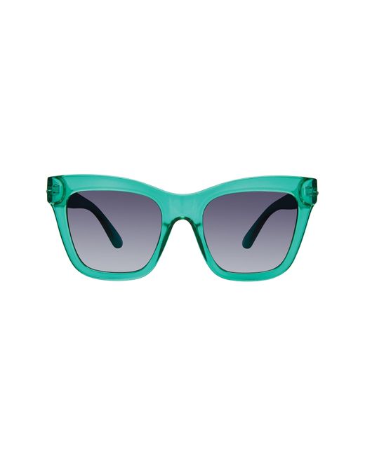 Kurt Geiger Blue 53mm Cat Eye Sunglasses