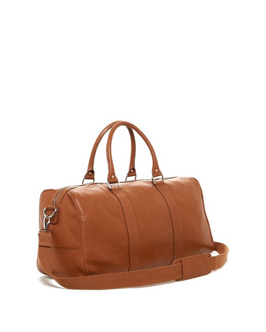 Cole haan leather deals duffle bag