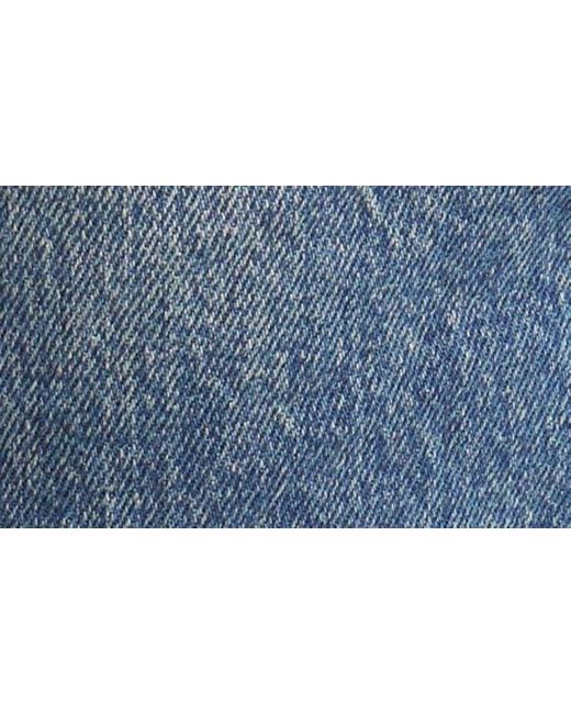 Purple Brand Blue Square Patch Repaired Skinny Jeans for men
