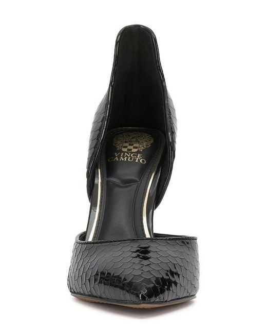 Vince Camuto Black Mirea Pointed Toe Pump
